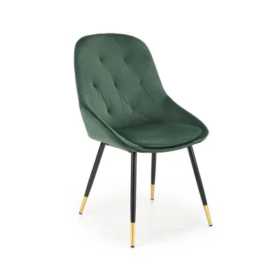 CHAIR K 437, DARK GREEN